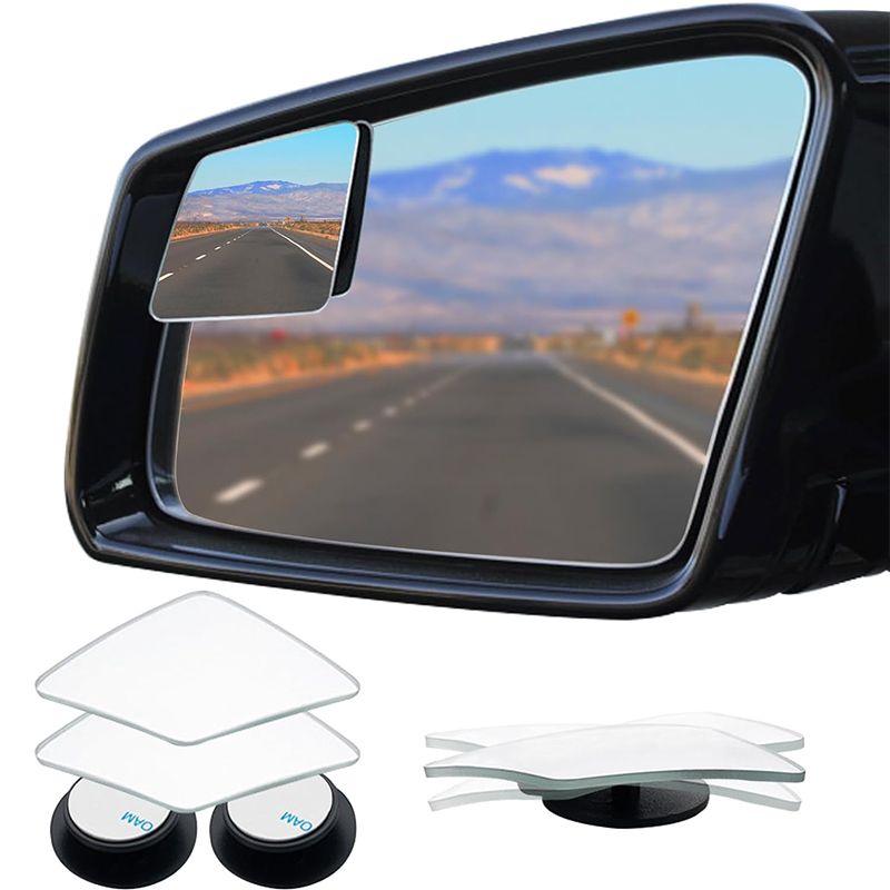 Car Blind Spot Mirror - مرآة رؤية خلفية للسيارة بدون إطار
