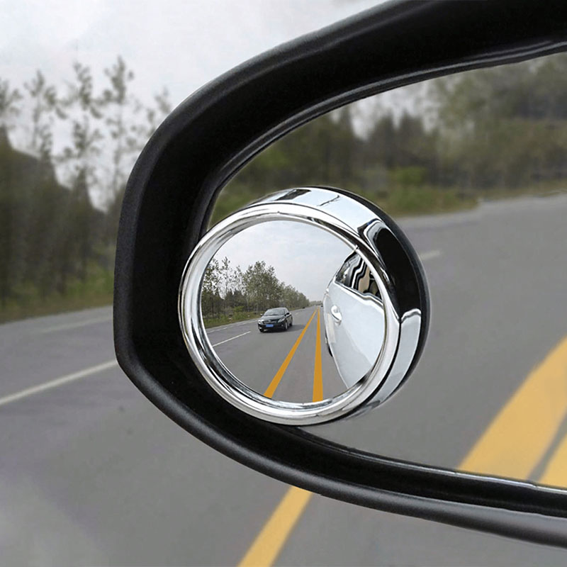 Car Blind Spot Mirror - 2 قطعة مرايا محدبة للنقاط العمياء،