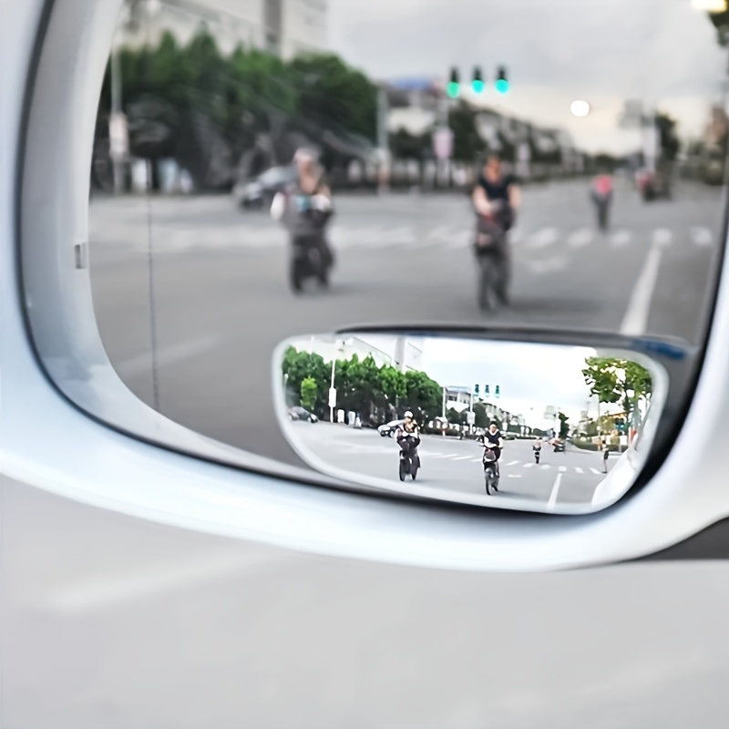Car Blind Spot Mirror - دراجة نارية-قابل للتعديل HD الزجاج محدب