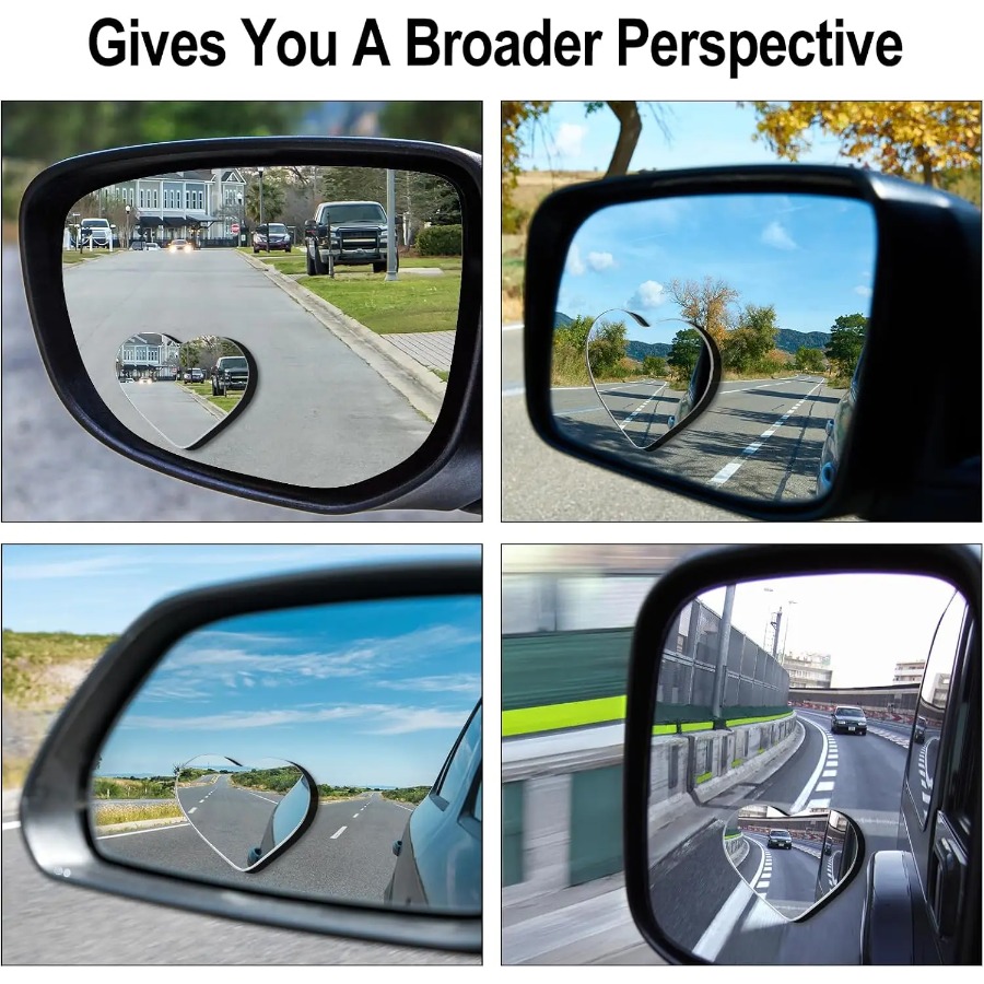 مرآة جانبية للسيارة لتجنب النق - مراجعة Car Blind Spot Mirror وسعره