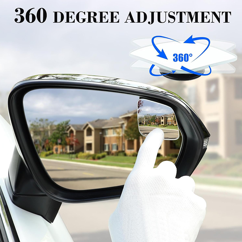 مرآة رؤية خلفية للسيارة بدون إ - مراجعة Car Blind Spot Mirror وسعره