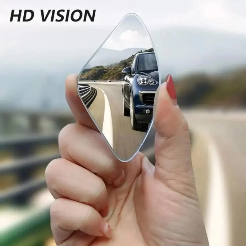 مرآتان معدنيتان للسيارة لرؤية  - مراجعة Car Blind Spot Mirror وسعره