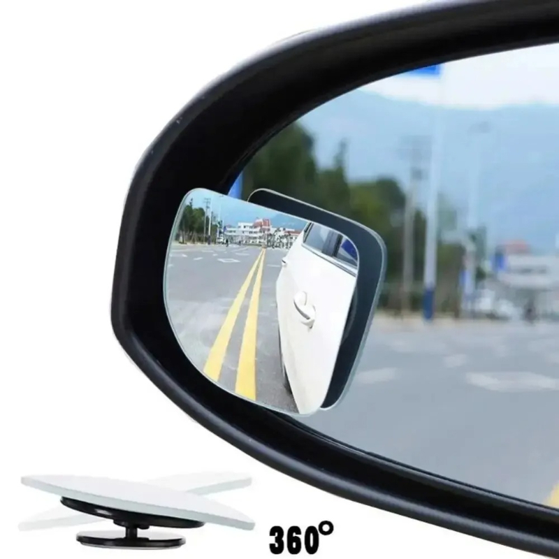 مرآتان معدنيتان للسيارة لرؤية  - مراجعة Car Blind Spot Mirror وسعره