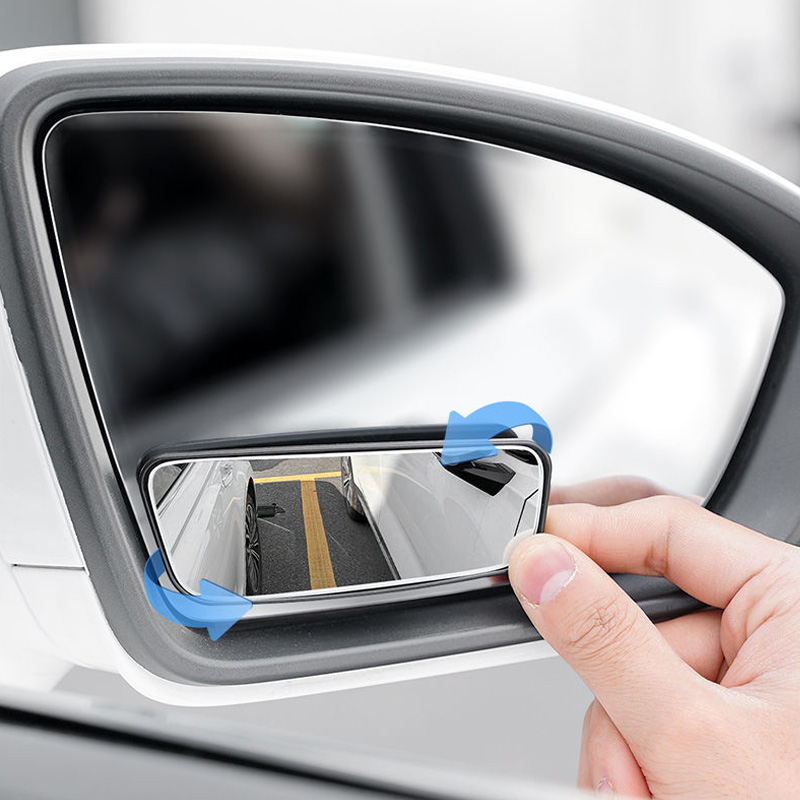 قطعتان من مرآة النقطة العمياء  - مراجعة Car Blind Spot Mirror وسعره
