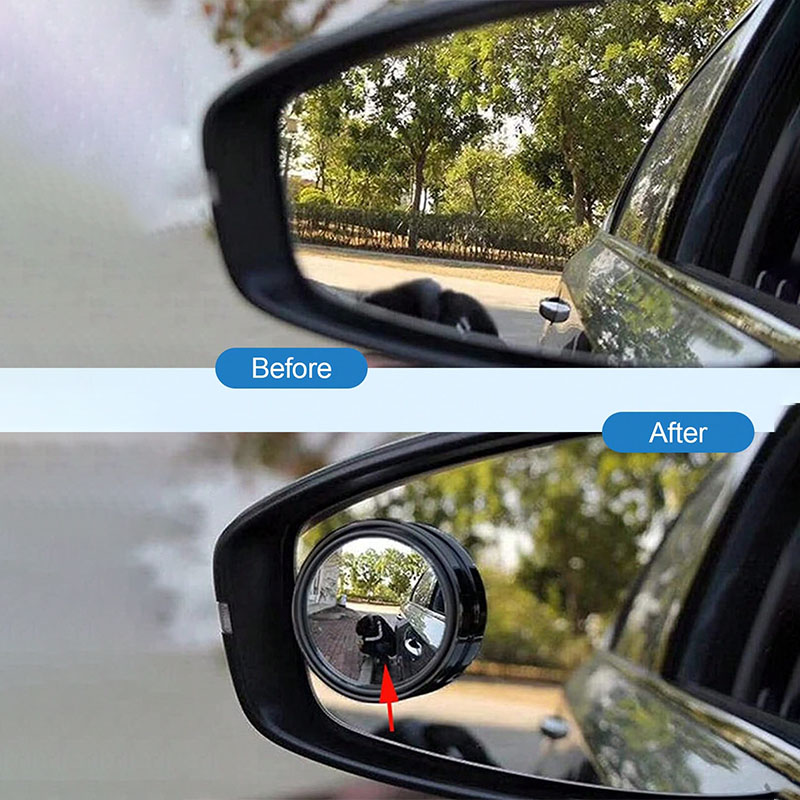 2 قطعة مرايا محدبة للنقاط العم - مراجعة Car Blind Spot Mirror وسعره