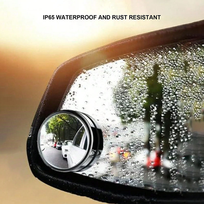 2 قطعة مرايا محدبة للنقاط العم - مراجعة Car Blind Spot Mirror وسعره