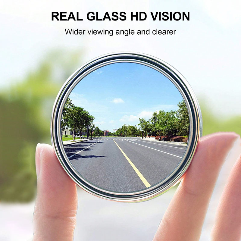 2 قطعة مرايا محدبة للنقاط العم - مراجعة Car Blind Spot Mirror وسعره