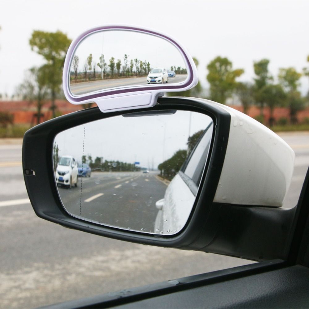 مرآة سيارة قابلة للتعديل بزاوي - مراجعة Car Blind Spot Mirror وسعره